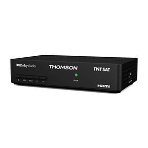 THOMSON THS806 R�cepteur TV Satellite S.C Full HD, enregistreur vid�o, Astra 19.2E Noir